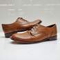 WOMENS FRYE 'ANNA' BROWN LEATHER OXFORD SHOES SZ 8.5 image number 1