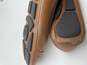 Womens ME17A Brown Leather Slip On Casual Ballet Flats Siz 8.5 M image number 6