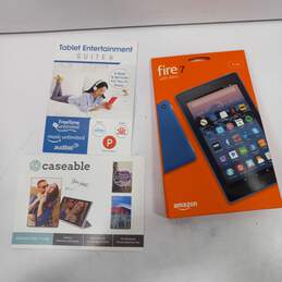 Amazon Fire Hd Tablet 7 NIB W/ Case