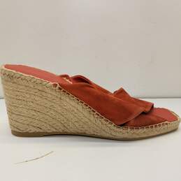 Vince Women's Wedge Sandals Red Size 8.5M