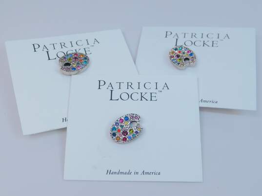 Patricia Locke Marwen Chicago 20th Anniversary Artist Palette Pins image number 2