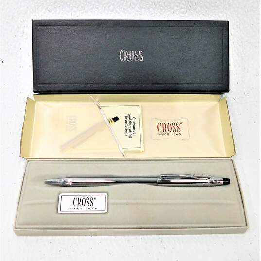 Cross Chrome 3502 Ball Pen IOB Siemens Advertising image number 1