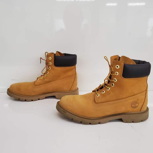 Timberland 6 Inch Premium Boots Wheat Size 9 image number 1