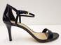 Michael Kors Patent Leather Ankle Strap Heels Black 10 image number 4