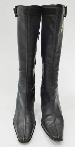 Women's Dolce Vita Tall Black Artificial Suede Zipped Boots
