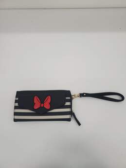 Disney Parks Minnie Mouse Wristlet Wallet/clutch used