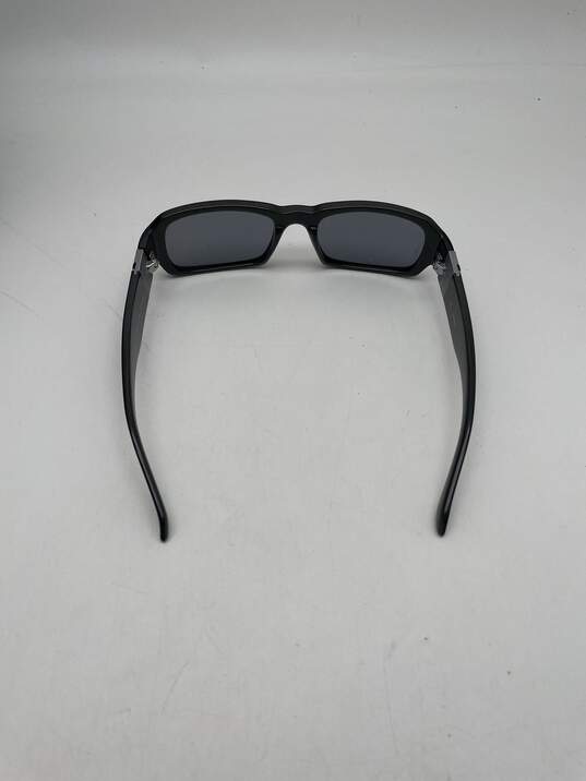 Womens Black Framed Non-Verified Prescription Glasses Aviator Sunglasses image number 2