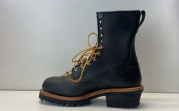 Red Wing Shoes Leather Safety Logger Boots Black 8.5 alternative image