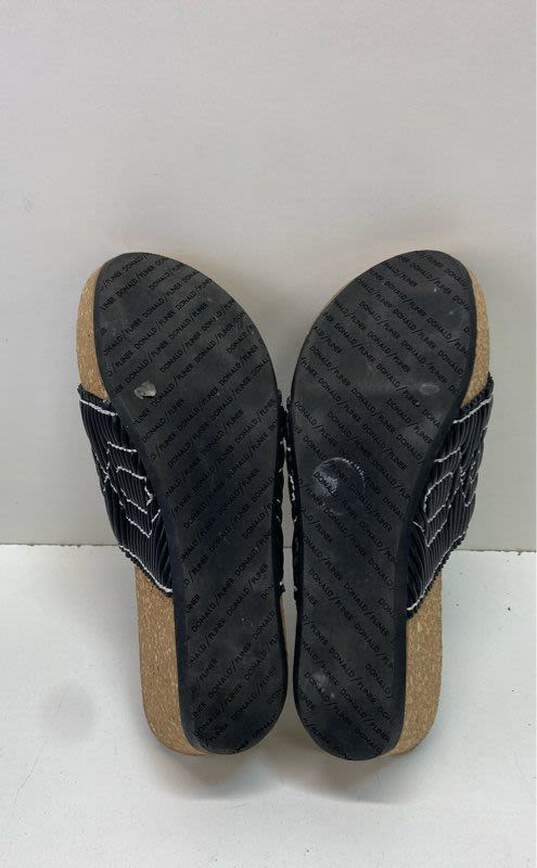 Donald Pliner Cork Wedge Slide Sandals Heels Shoes Size 9 B image number 5