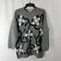 Richard & Company Women Gray Wool Knit Sweater sz M image number 1