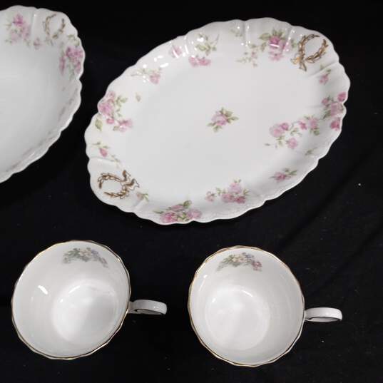 Haviland Cups, Bowl, and Platter 5pc Lot image number 2