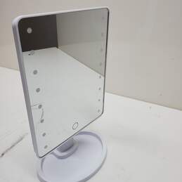 L.E.D. Vanity Mirror w/ Accessory Tray by Danielle Creations alternative image