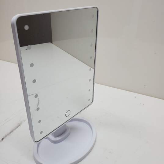 L.E.D. Vanity Mirror w/ Accessory Tray by Danielle Creations image number 2