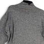 NWT Womens Gray Heather Long Sleeve Stretch Pullover Sweater Dress Size S image number 4