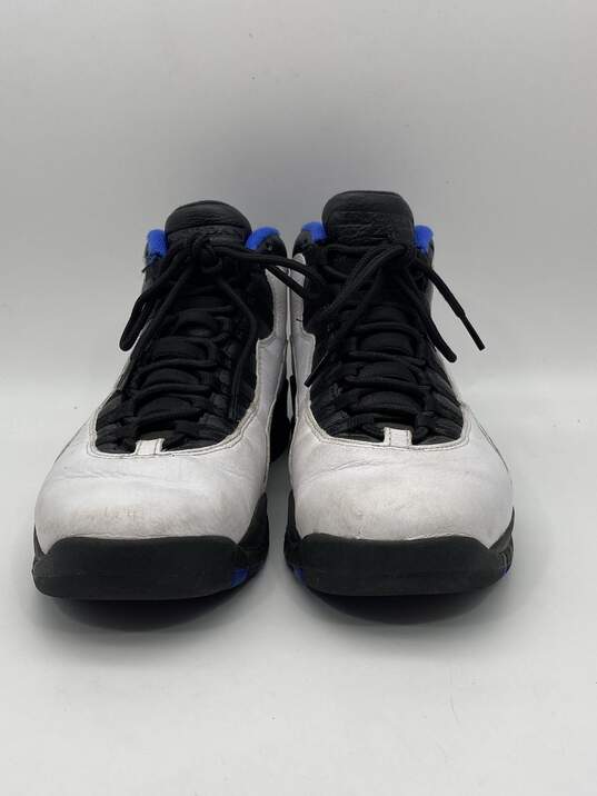 Authentic Jordan Mens 10 OG Orlando Magic Multicolor Sneaker Shoes Size 8.5 image number 1