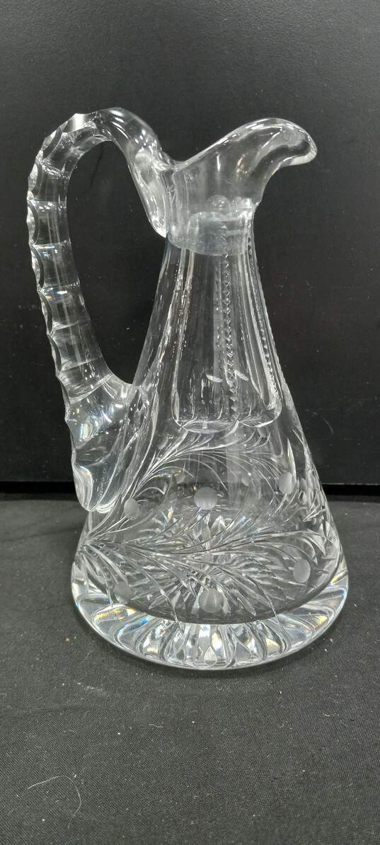 Antique ABP American Brilliant Cut Crystal Pitcher image number 1