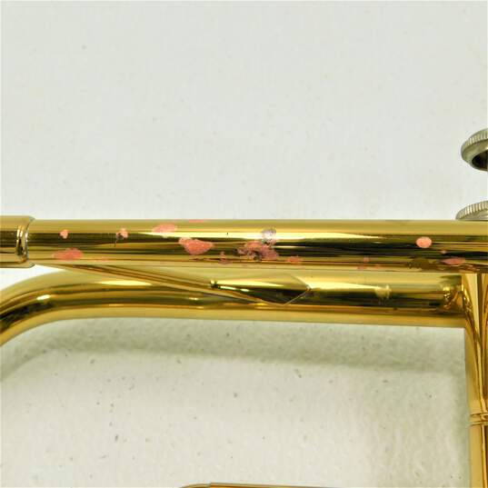 Holton Brand T602 Model B Flat Trumpet w/ Case and Mouthpiece (Parts and Repair) image number 3