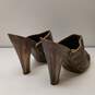 True Religion Leather Stitch Sandals Brown 8 image number 4
