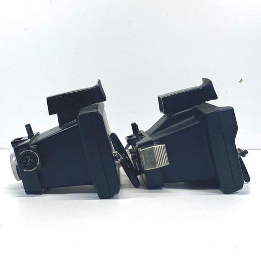 Vintage Lot of 2 Polaroid Instant Cameras image number 6