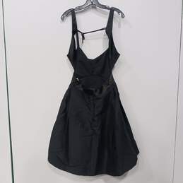 Halston Heritage Black Halter Cut Outs Dress Women's Size 10 NWT alternative image