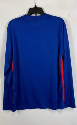Nike Mens Blue Los Angeles Long Sleeve Clippers La NBA Basketball Jersey Size M alternative image