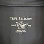 True Religion Women Black Crop Sweatshirt M NWT image number 3