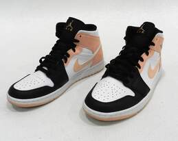 Jordan 1 Mid Arctic Orange Black Toe Men's Shoes Size 10 alternative image