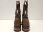 Derramadero Men Boots Brown Leather Size 7.5 image number 7