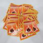Pokémon TCG Vintage Fire Energy Lot Of 50 Cards Base Set - Neo image number 1