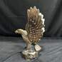 Gold Tone Cast Metal Tabletop Eagle Statuette image number 5