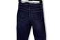 Womens Blue Denim Medium Wash Stretch Pockets Button-Fly Skinny Jeans Sz 27 image number 4