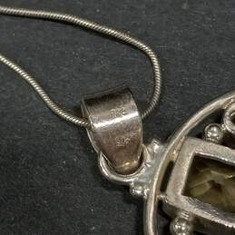 Bundle of 3 Sterling Silver Pendant Necklaces - 23.5g alternative image