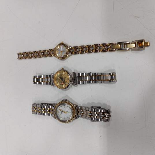 3pc Set of Women's Classic Wristwatches image number 1