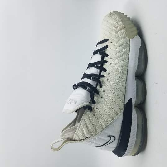 Nike Lebron 16 EP 'Equality' Sneaker Men's Sz 10 Blk/White image number 1