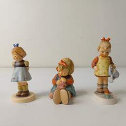 Bundle of 3 Goebel Hummel Little Girl Figurines In Box