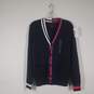 NWT Mens Cotton V-Neck Long Sleeve Button Front Cardigan Sweater Size Small image number 1