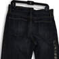 NWT Womens Blue Denim Medium Wash Straight Leg Jeans Size 33/32 image number 4