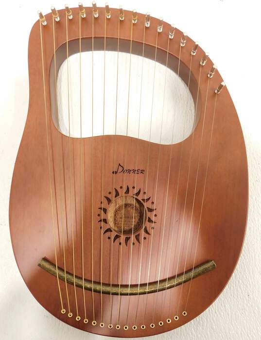 Donner Brand DLH-003 Model 16-String Lyre Harp w/ Case and Accessories image number 2