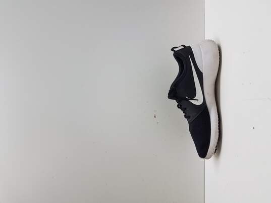 Nike Roshe Golf Shoes Men's Size 11.5 Mesh Fabric Black White image number 2