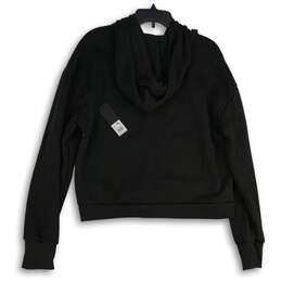 NWT Bebe Sport Womens Black Gold Long Sleeve Full-Zip Hoodie Size XL alternative image