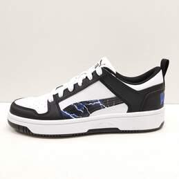 Puma Men's Black + White Rebound Layup Low Top Sneakers Sz. 7(NEW) alternative image