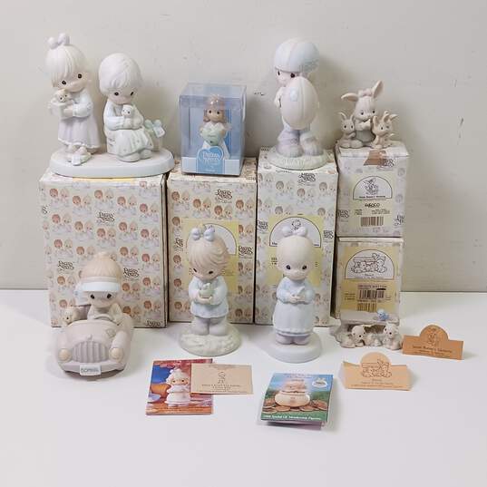 8 Piece Assorted Precious Moments Figurines image number 1