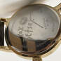 Designer Betsey Johnson BJ00278-03 Gold-Tone Skull Analog Wristwatch image number 4