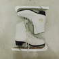 Jamie Sale David Pelletier White Leather CCM Pirouette Women's Size 5 Ice Skates image number 4