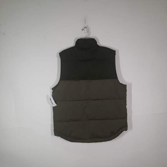 NWT Mens Plymouth Evergreen Sleeveless Full-Zip Puffer Vest Size Medium image number 2