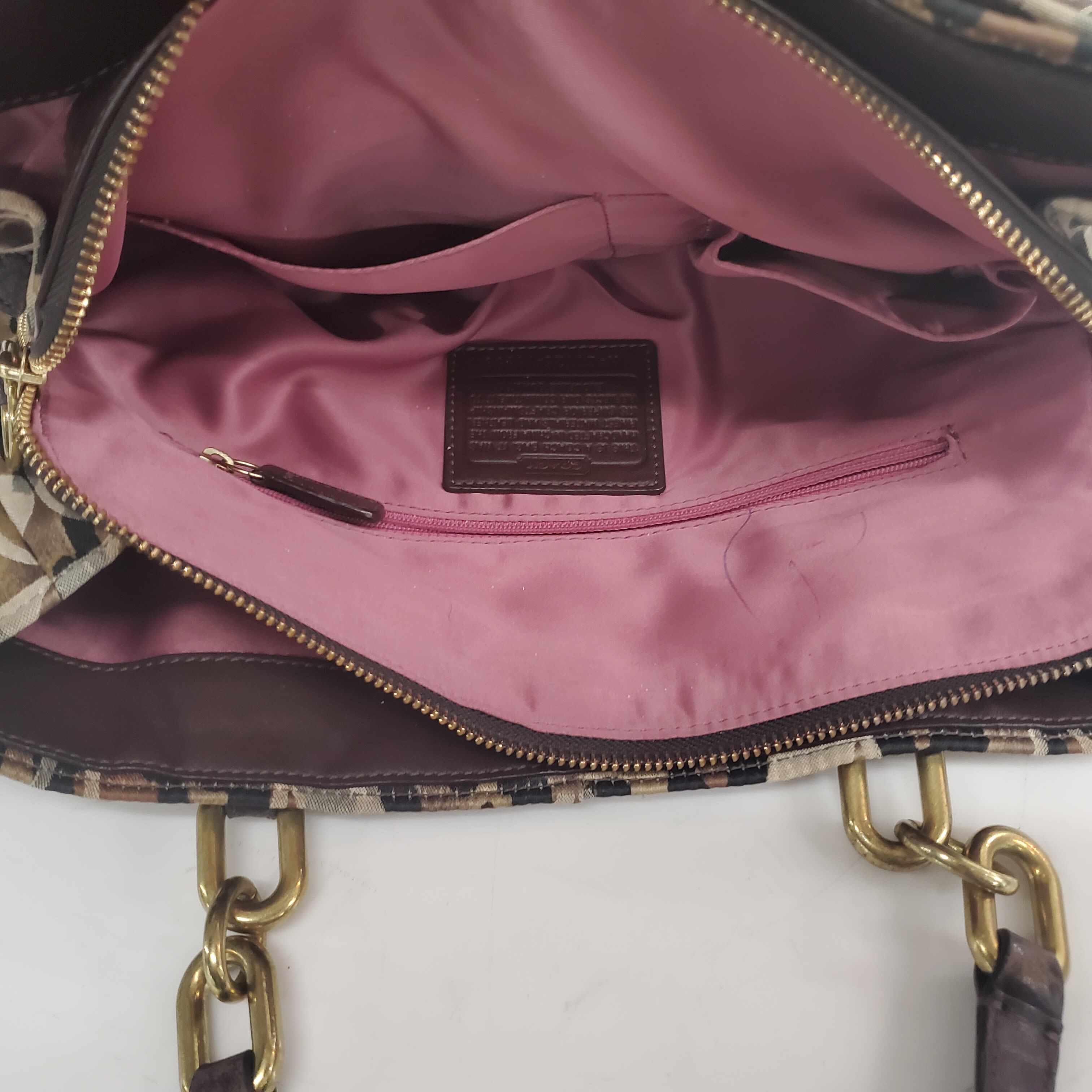 Small Coach cloth bag | Bags, Cloth bags, Shoulder bag