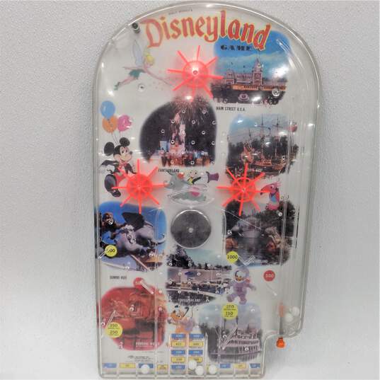 Vntg Disney Lot Disneyland Pinball Game VHS Classics Movies Plush Dolls & More image number 2