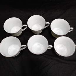 Set of Noritake Savannah Cups & Saucers w/ Salt & Pepper Shakers alternative image