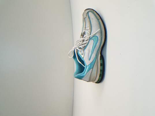 Nike Reax Women's Running Shoes Size 9.5 White Blue Athletic Sneakers image number 1