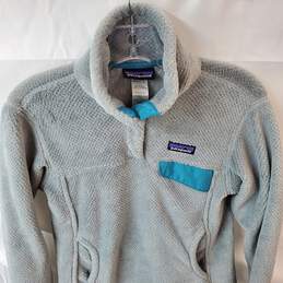 Patagonia Women's Gray Fleece Re-Tool Snap Sweater alternative image
